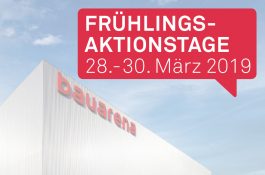 Frühlingsaktionstage in der Bauarena